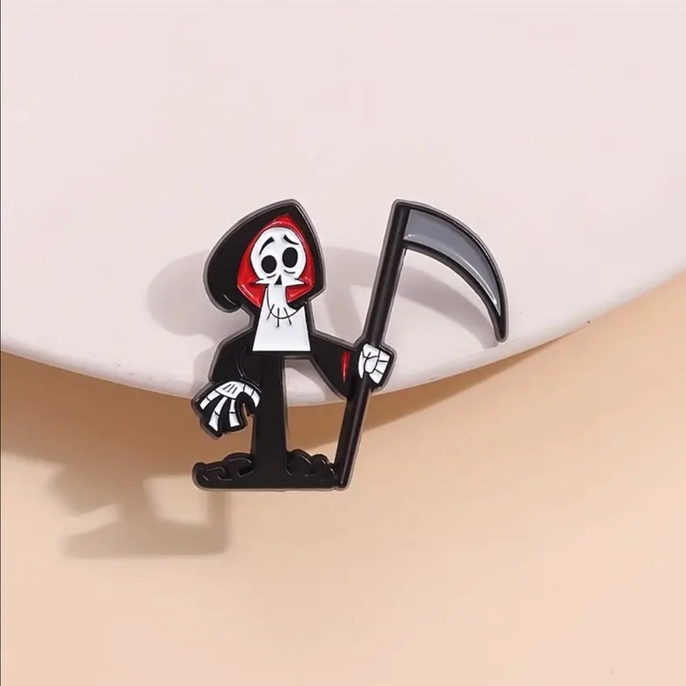 Grim Reaper Pin Classic